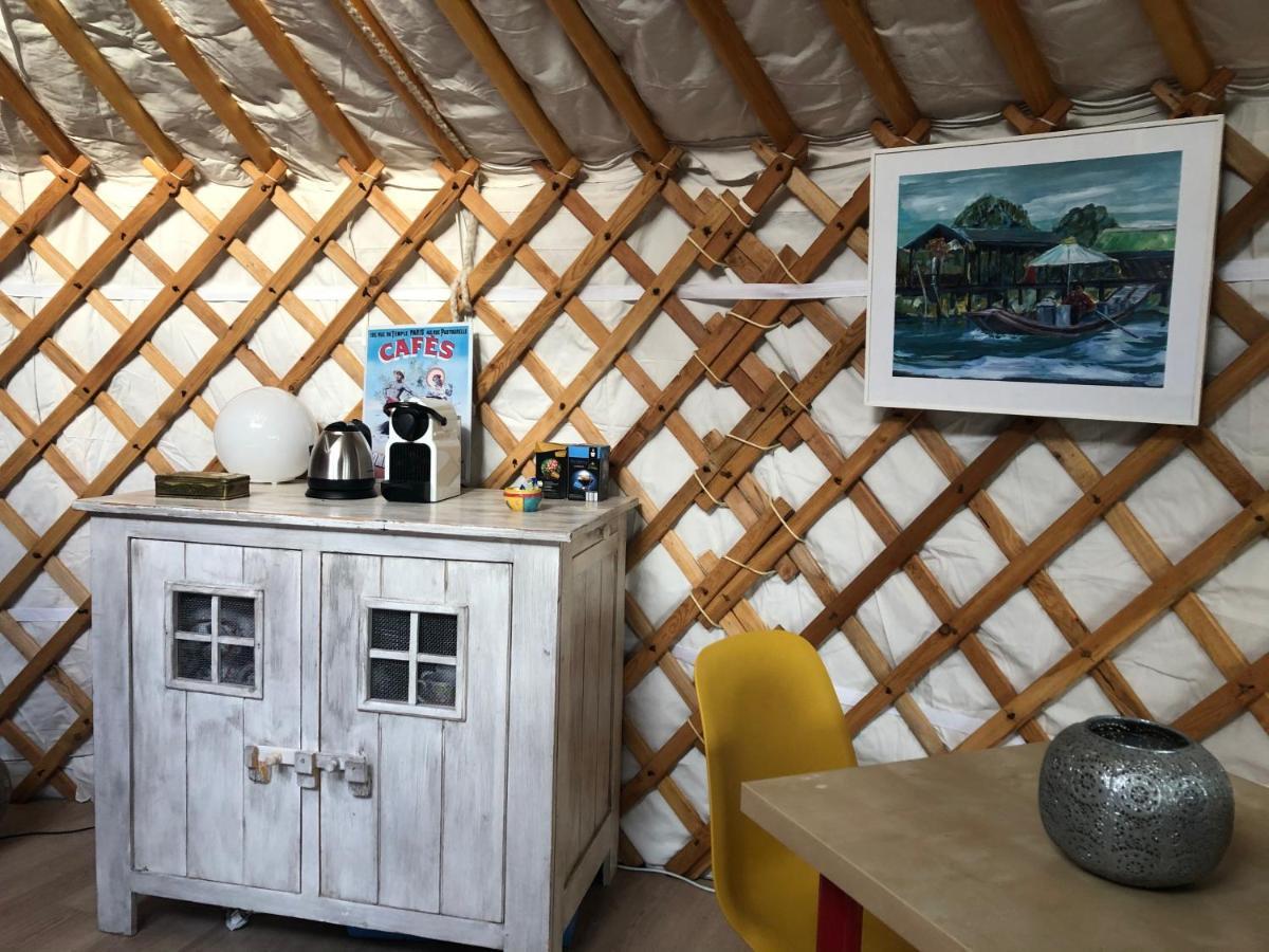 Zonnemaire Overnachten In Een Luxe Yurt! מראה חיצוני תמונה